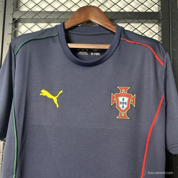2025 Portugal Navy Pre-Match Jersey - Image 2