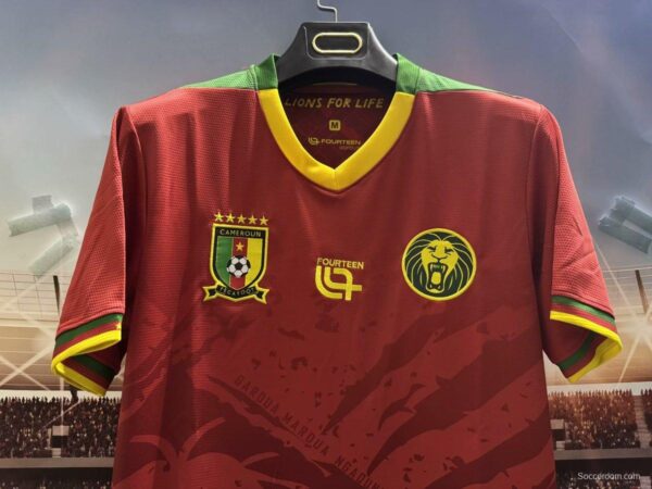 2025 Cameroon Away Wine Jersey - Image 2