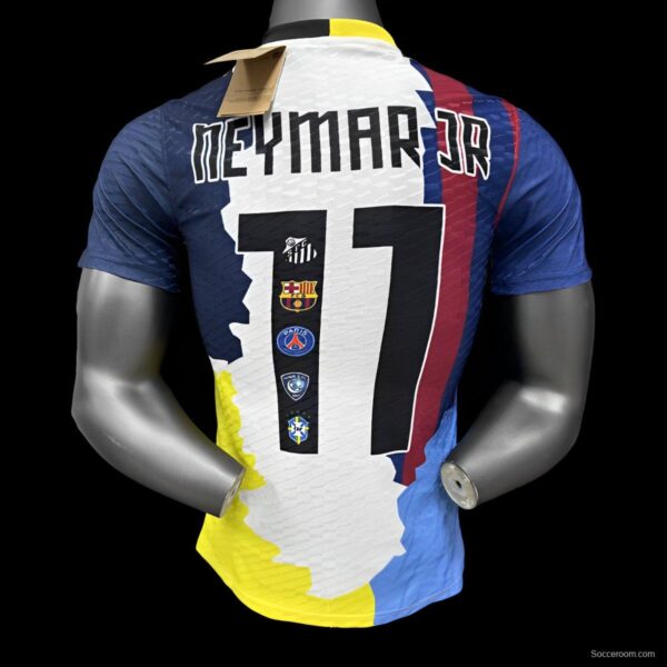 Player Version 25/26 Neymar JR Barcelona/PSG/Santos Special Jersey - Image 2