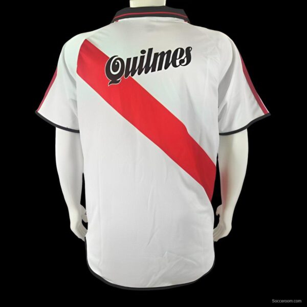 Retro 00/01 River Plate Home Jersey - Image 4