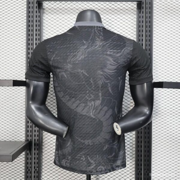 Player Version 25/26 Real Madrid Black with Dragon Design Jersey - Image 4