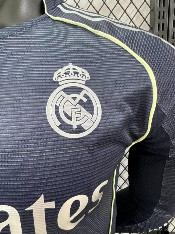 Player Version 25/26 Real Madrid Away Long Sleeve Jersey - Image 9