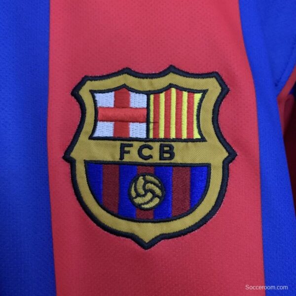 04/05 Retro Barcelona Home Jersey - Image 2