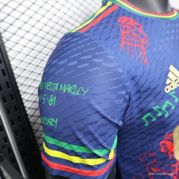 Player Version 25/26 JAjax Jersey with Bob Marley Tribute Design and Inspirational Quotes - Image 7